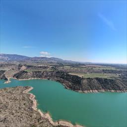 Visita virtual El fiordo - Embalse de Montearagón Fornillos